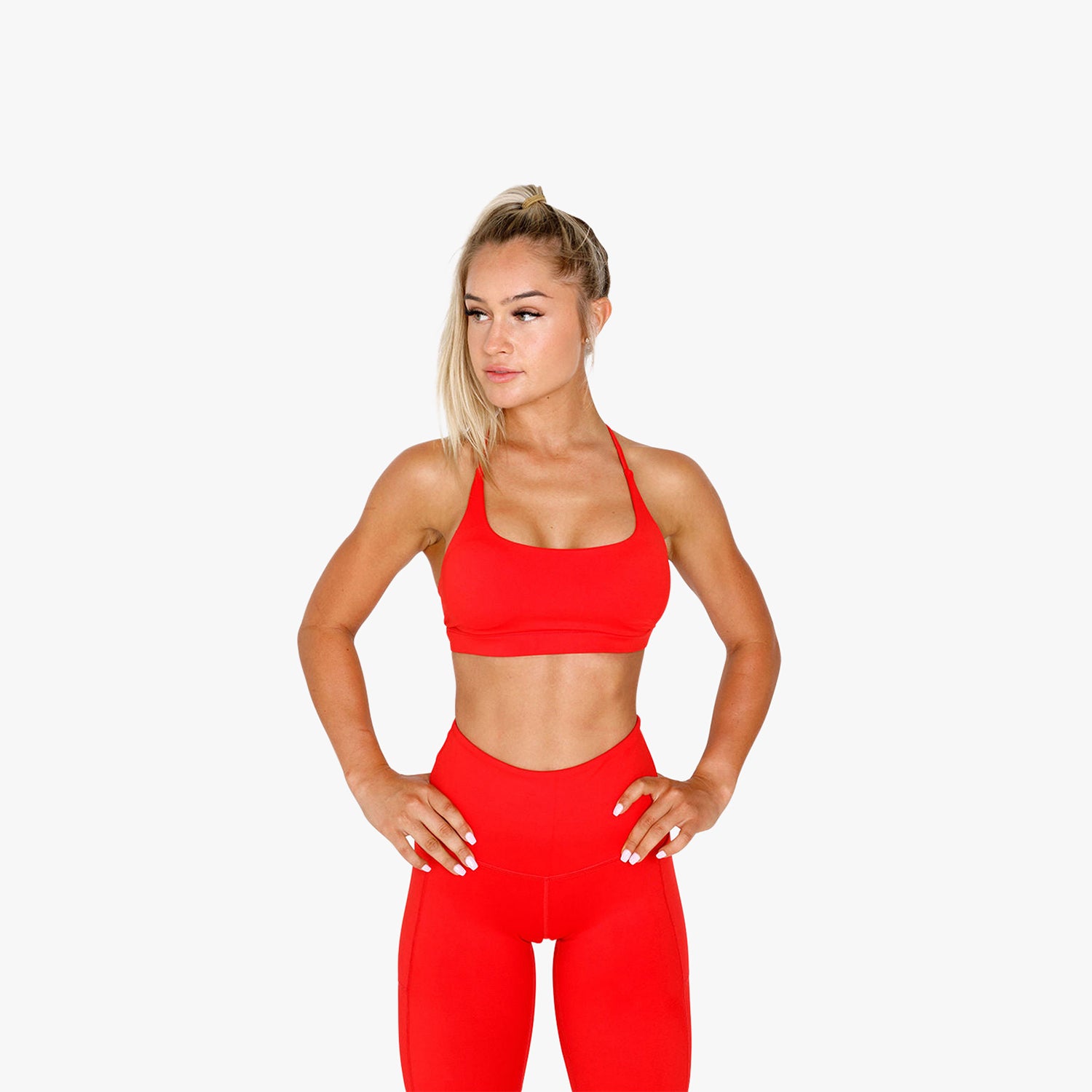 Core Bra - Red Hot