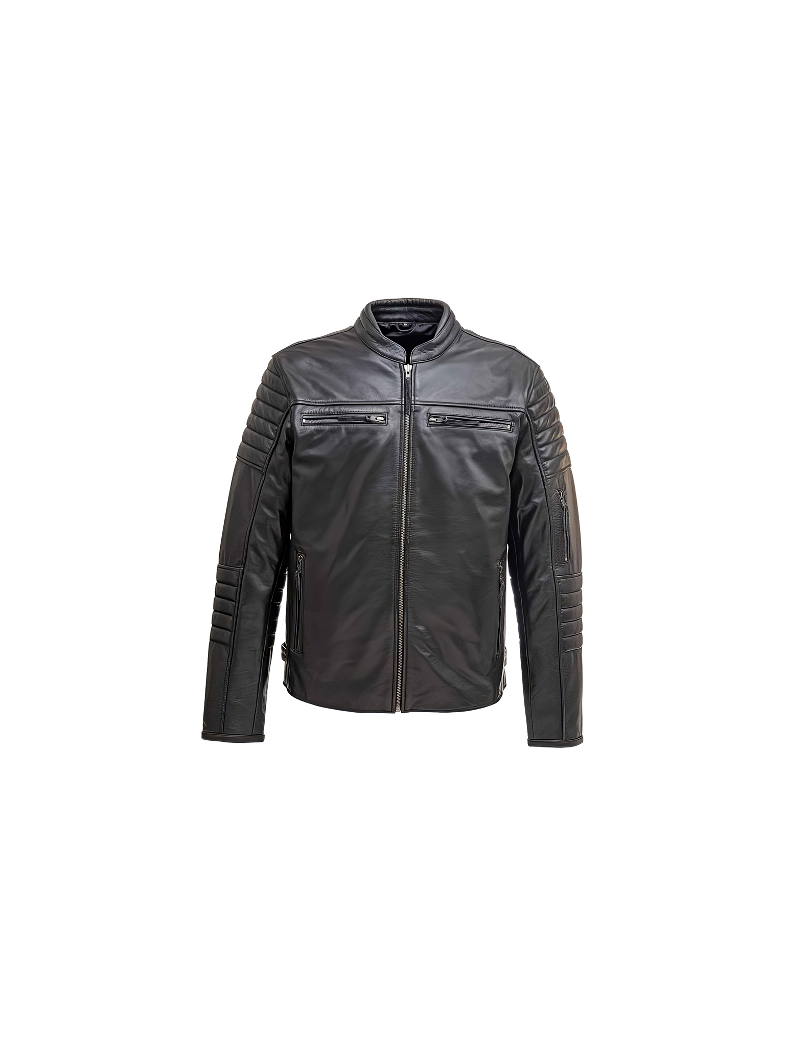 Enforcer™ Leather Biker Jacket